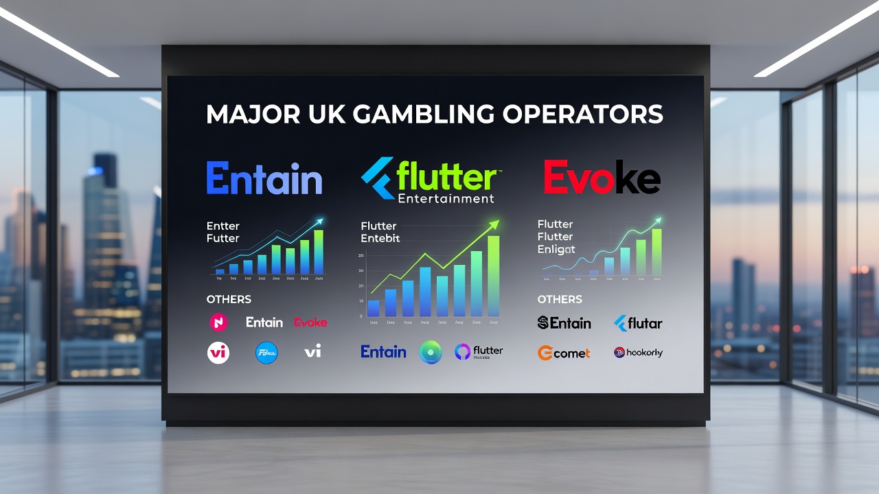 Close up view of gaming machine screens showing session data and management tools